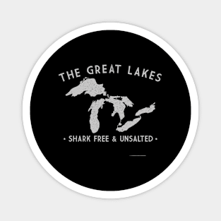 Lakes Shark Free And Unsalted Magnet